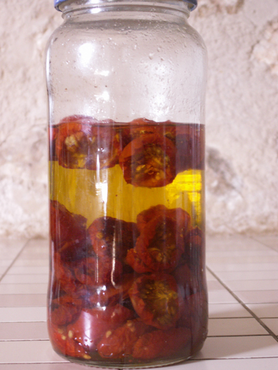 Sun Dried Cherry Toms in Olive Oil